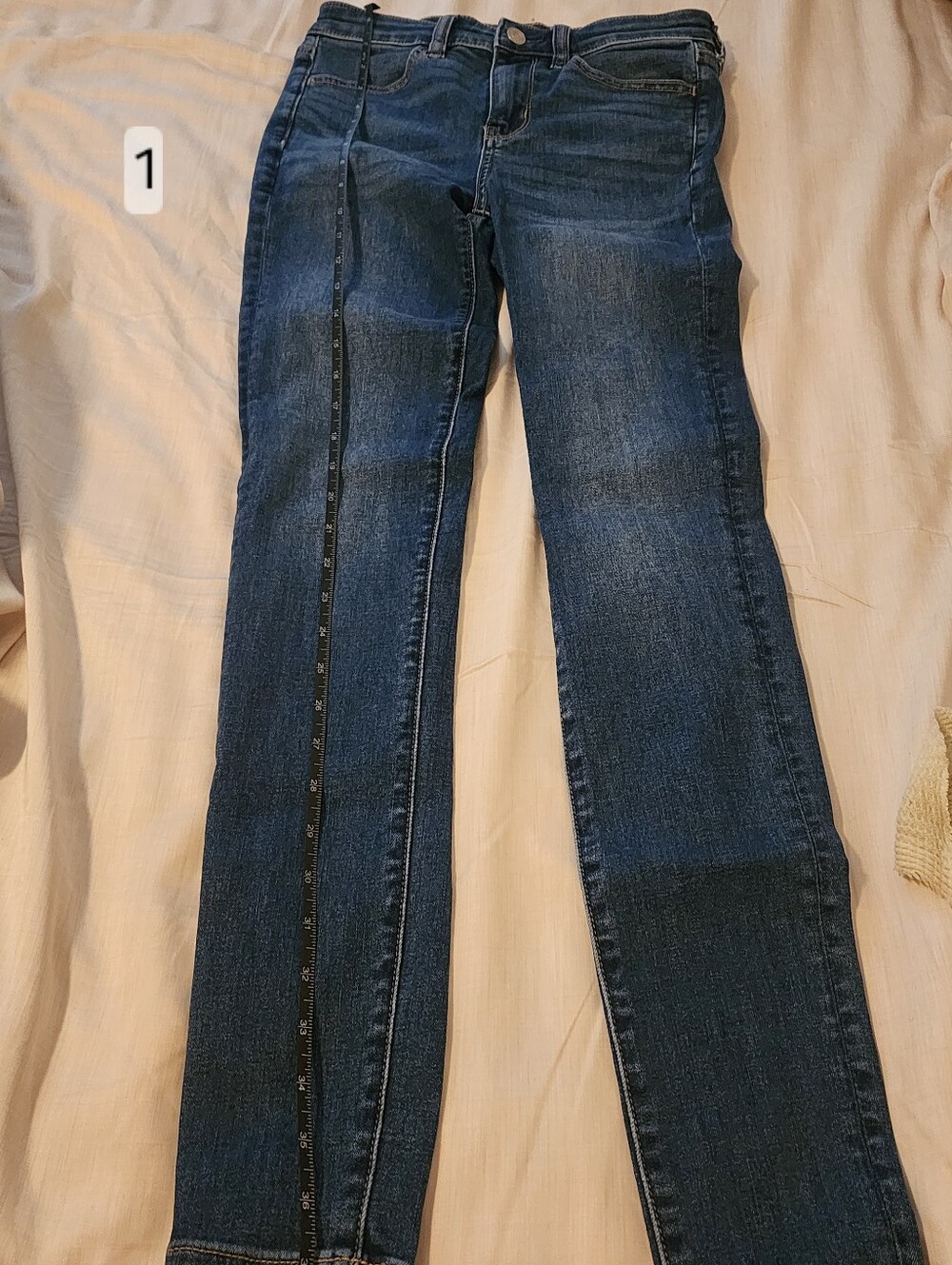 American Eagle High Rise Jeggings- 2 Long/Tall